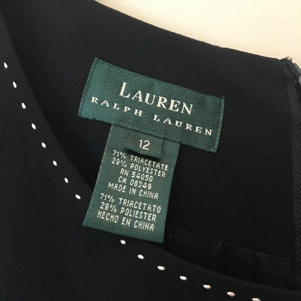 Ralph Lauren Black Sheath Dress - Picture 3 of 6